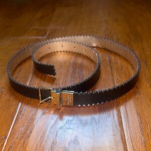 Kate Spade Black Reversible Belt with Clasp